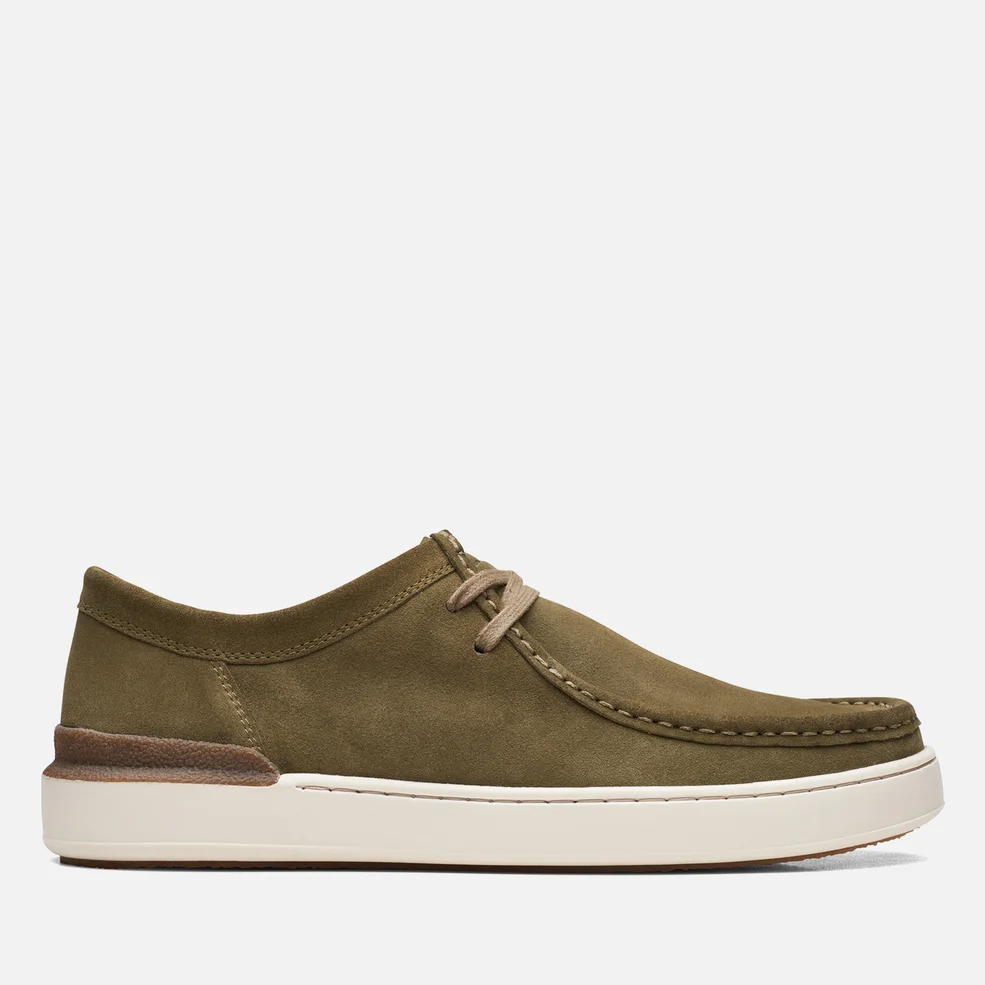 Clarks Men's CourtLiteWally Suede Wallabee Shoes Image 1