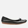 Clarks Women's Freckle Ice Leather Ballet Flats - Image 1