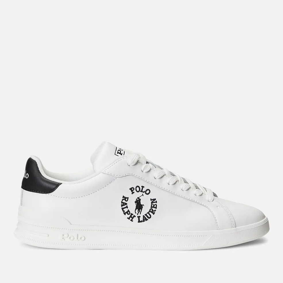 Polo Ralph Lauren Men’s Heritage Leather Court Trainers Image 1