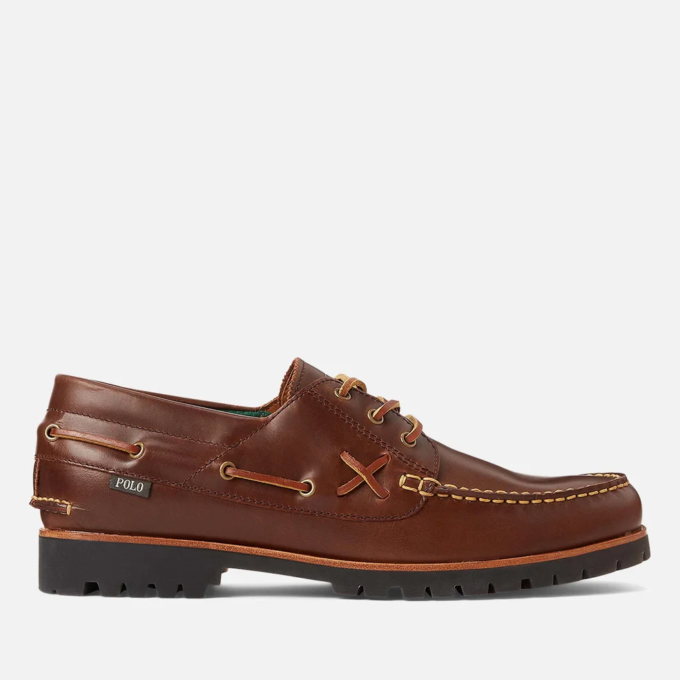 Polo Ralph Lauren Men's Leather Boat Shoes Image 1