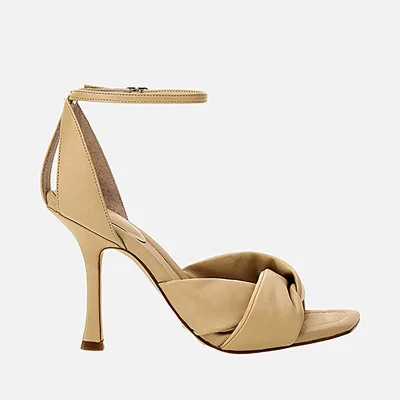 Guess Hyson Leather Heeled Sandals