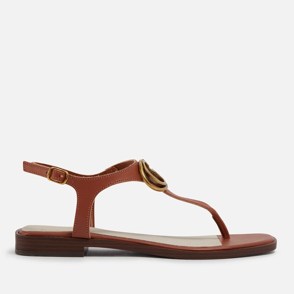 Guess Women's Miry Leather Sandals Image 1