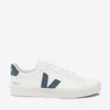 Veja Men's Campo Chrome Free Leather Trainers - Extra White/California - Image 1