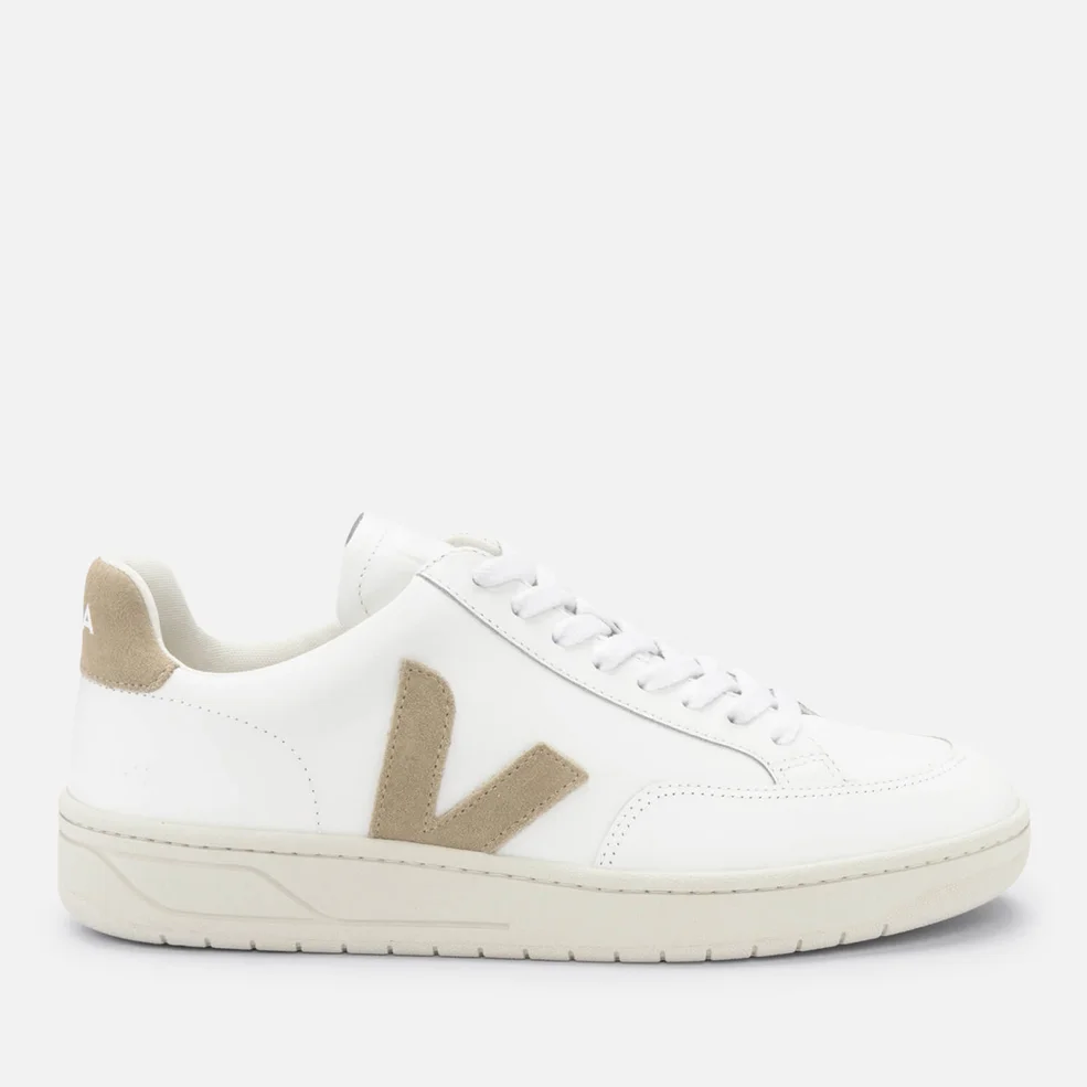 Veja Men’s V-12 Leather and Suede Trainers Image 1