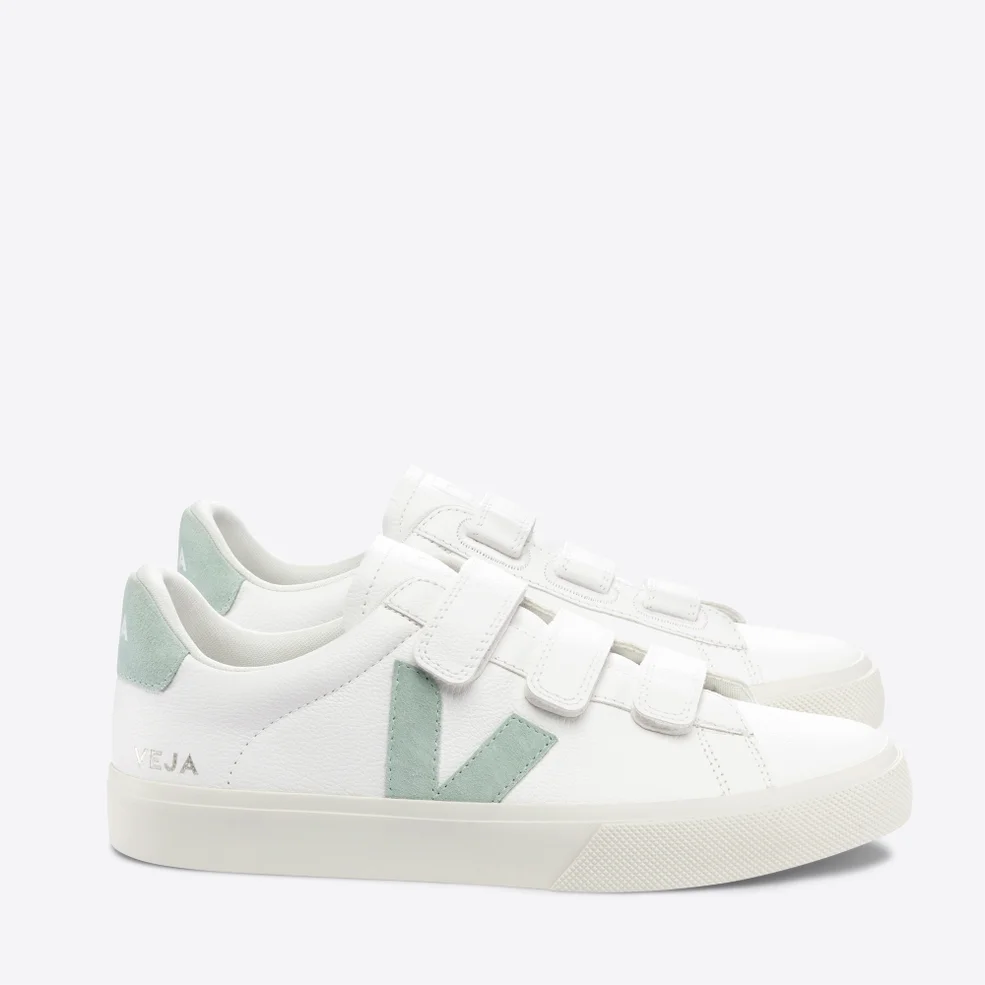 Veja Women’s Chrome Free Leather and Suede Trainers Image 1