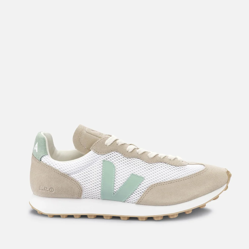 Veja Rio Branco Aircell Mesh and Suede Trainers Image 1