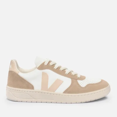Veja Women’s V-10 Bastille Leather and Suede Trainers