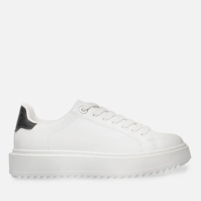 Steve Madden Catcher Faux Leather Trainers