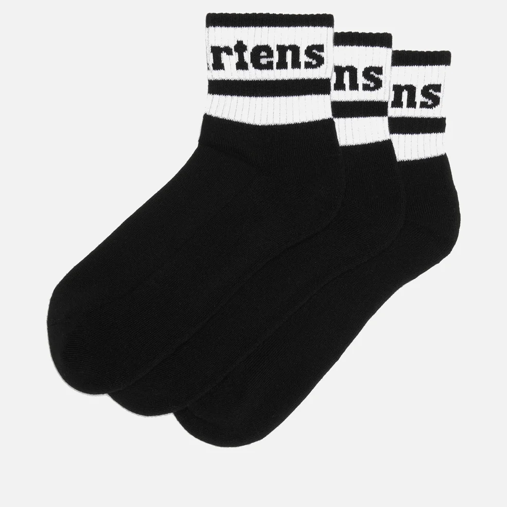 Dr. Martens Athletic Thee-Pack Cotton-Blend Socks Image 1