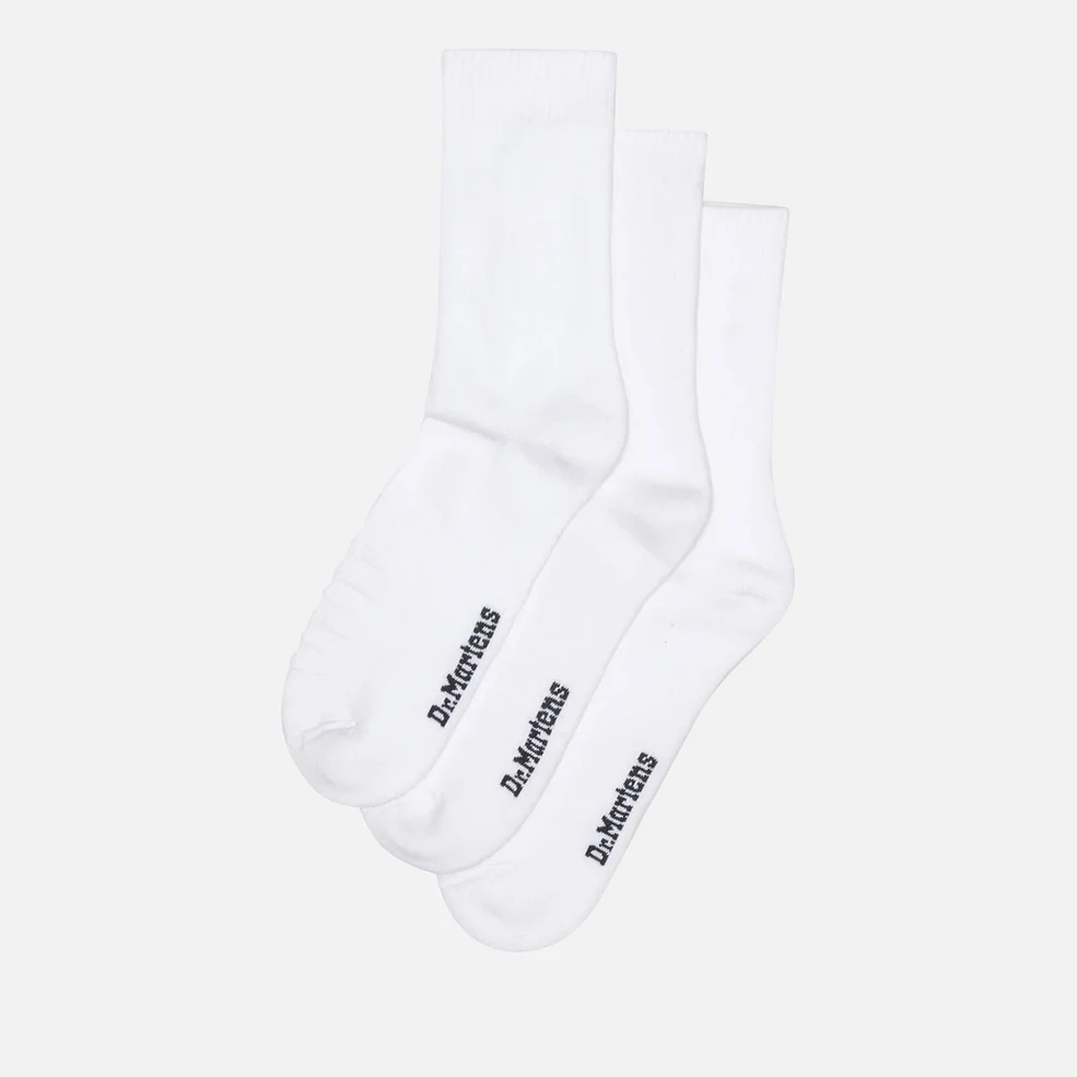 Dr. Martens Double Doc Three-Pack Cotton-Blend Socks Image 1
