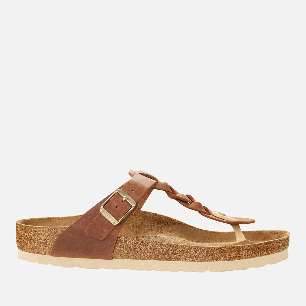 Birkenstock Gizeh Braided Leather Sandals Image 1