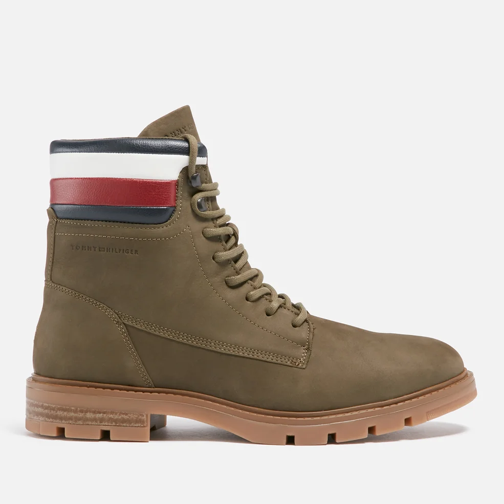 Tommy Hilfiger Men's Corporate Nubuck Lace Up Boots Image 1