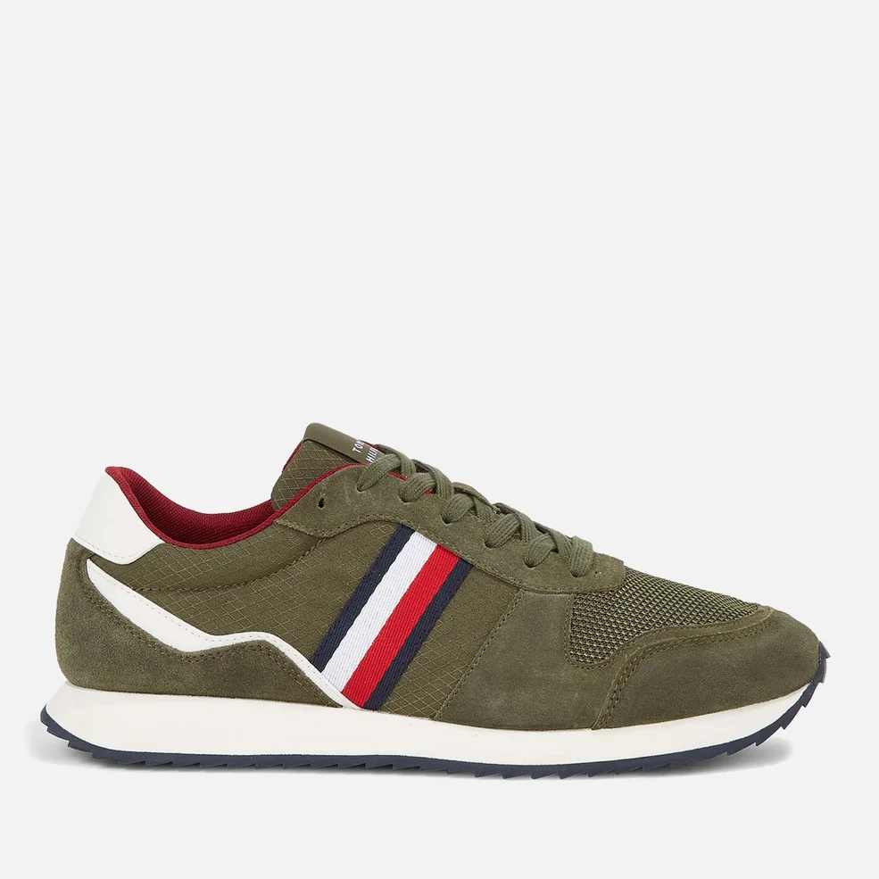 Tommy Hilfiger Men's Evo Mix Suede and Ripstop Trainers Image 1