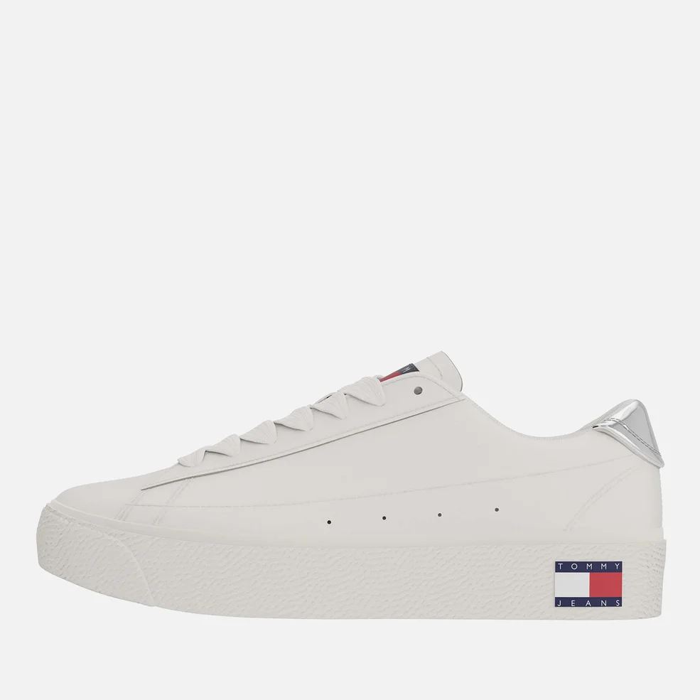 Tommy Jeans Women's Leather Vulcanised Trainers Image 1