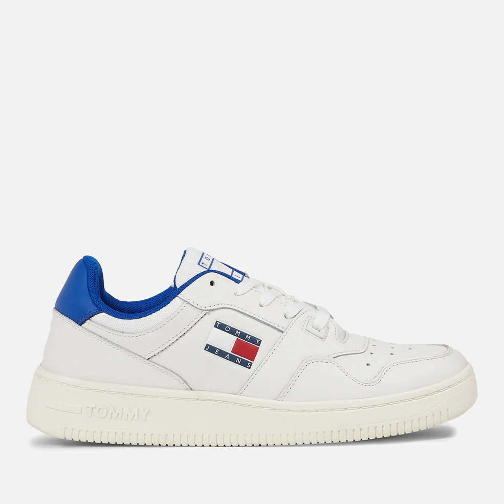 Tommy Jeans Women's Retro Basket Leather Trainers Image 1