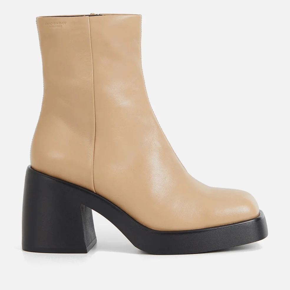 Vagabond Women's Brooke Leather Heeled Boots Image 1