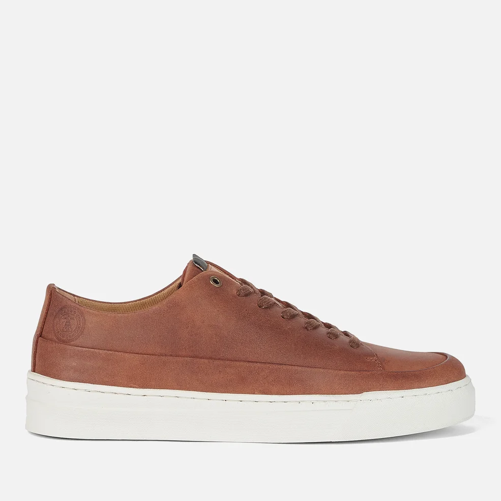 Barbour Men's Lago Leather Cupsole Trainers Image 1