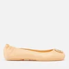 Tory Burch Women's Minnie Travel Leather Ballet Flats - Image 1