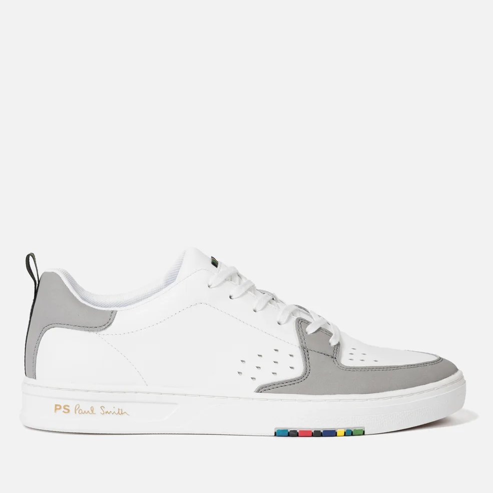 PS Paul Smith Men's Cosmo Leather Basket Trainers - UK 8 Image 1