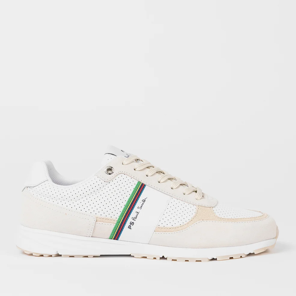 PS Paul Smith Men's Huey Leather and Suede Trainers Image 1