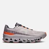 ON Men's Cloudmonster Running Trainers - Pearl/Flame - Image 1
