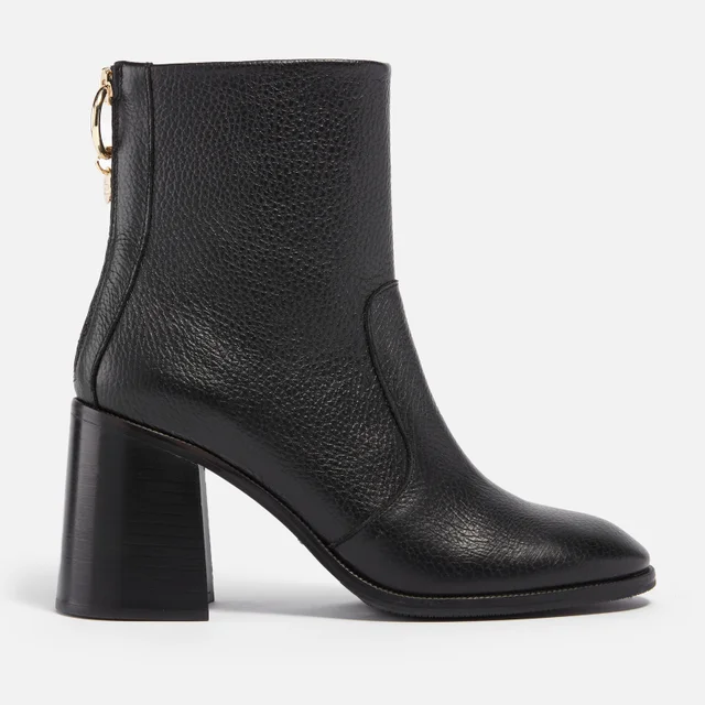 See by Chloé Aryel Leather Heeled Boots