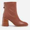 See by Chloé Aryel Leather Heeled Boots - Image 1