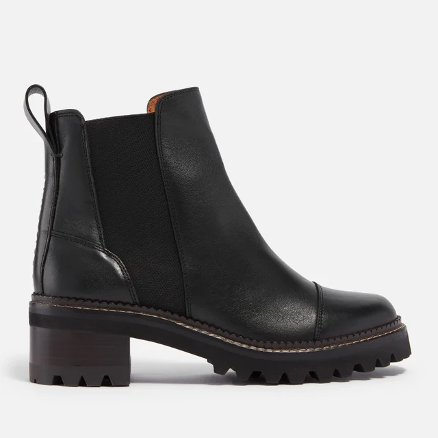 See by Chloé Mallory Leather Chelsea Boots