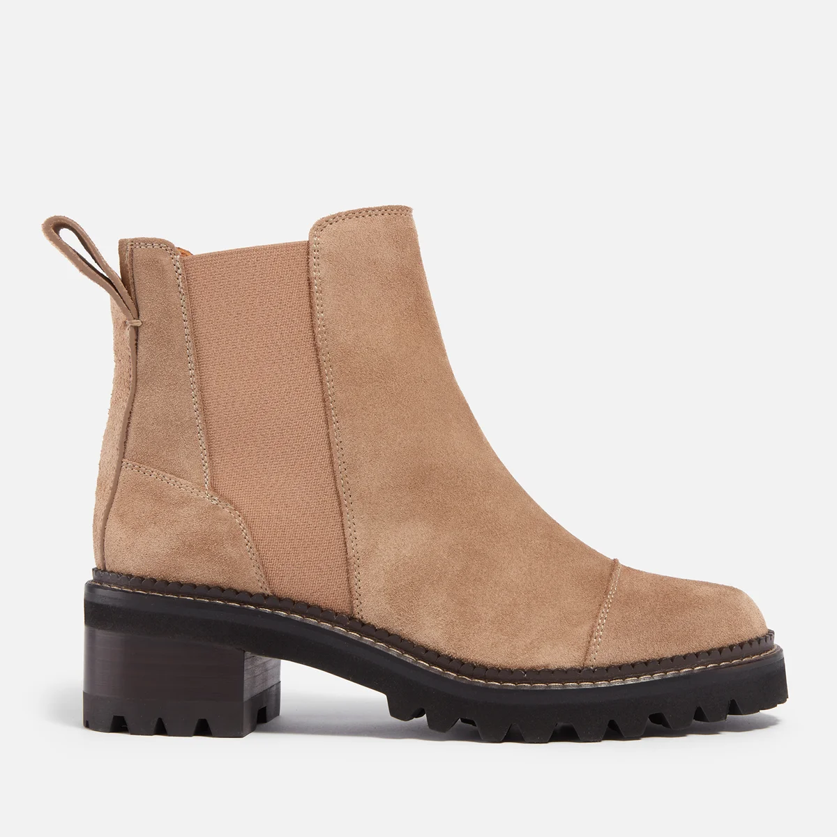 See by Chloé Mallory Suede Chelsea Boots Image 1