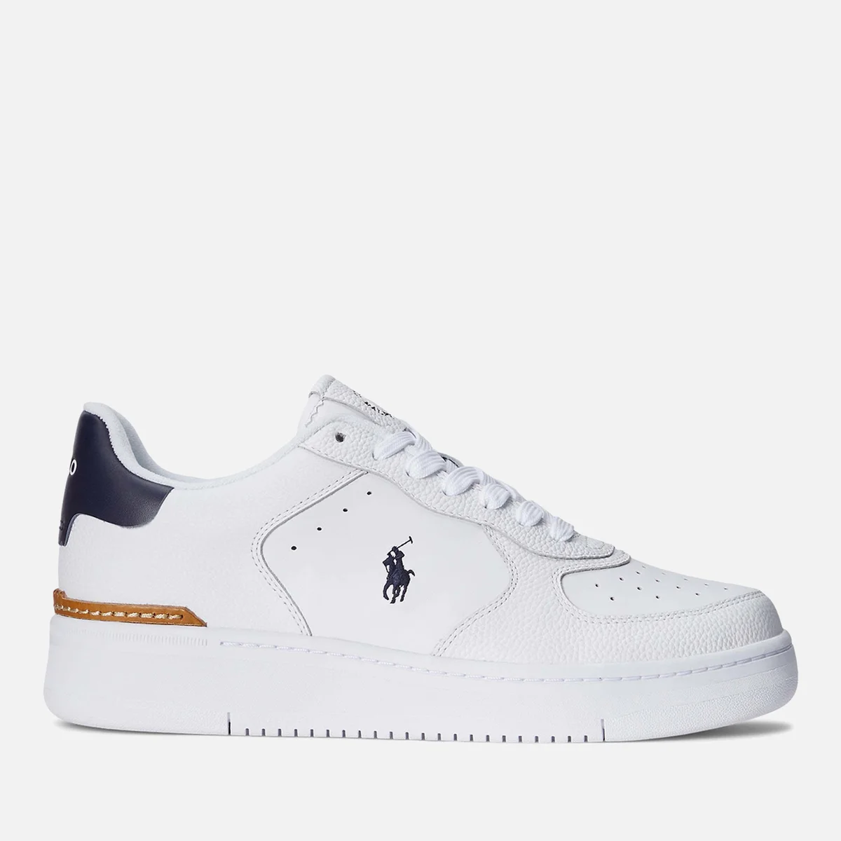 Polo Ralph Lauren Men's Master Court Leather Trainers Image 1