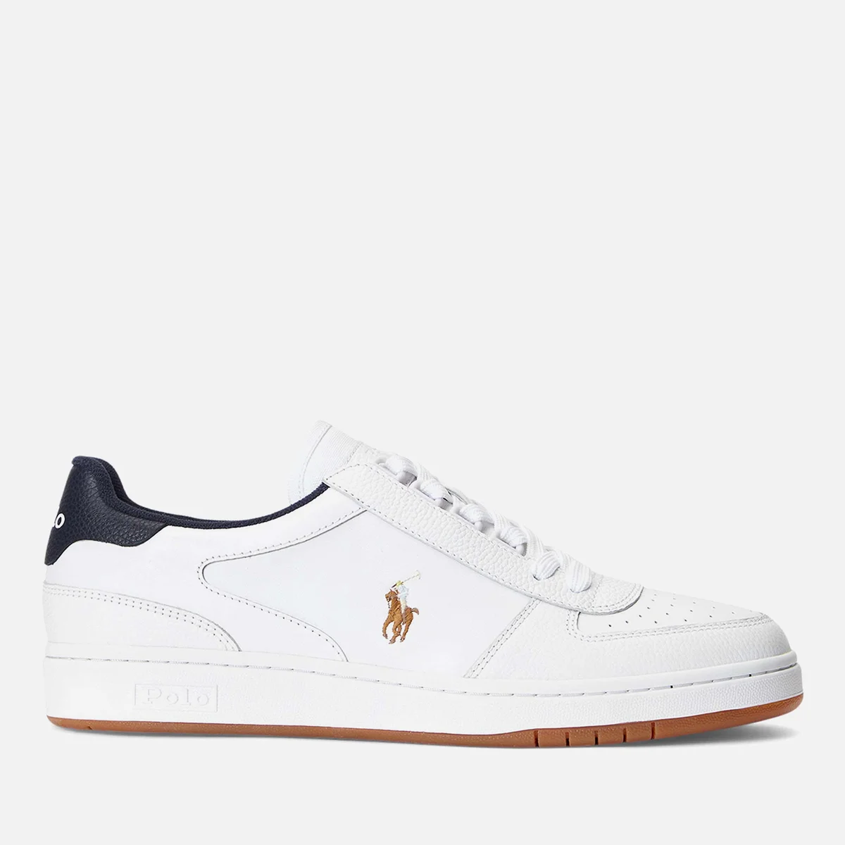 Polo Ralph Lauren Men's Polo Court Pp Leather Trainers Image 1