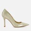 Dune Women's Attention Metallic Patent-Leather Heeled Pumps - Image 1