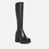 Steve Madden Women's Phoenix Platform Faux Leather Knee High Boots - Image 1