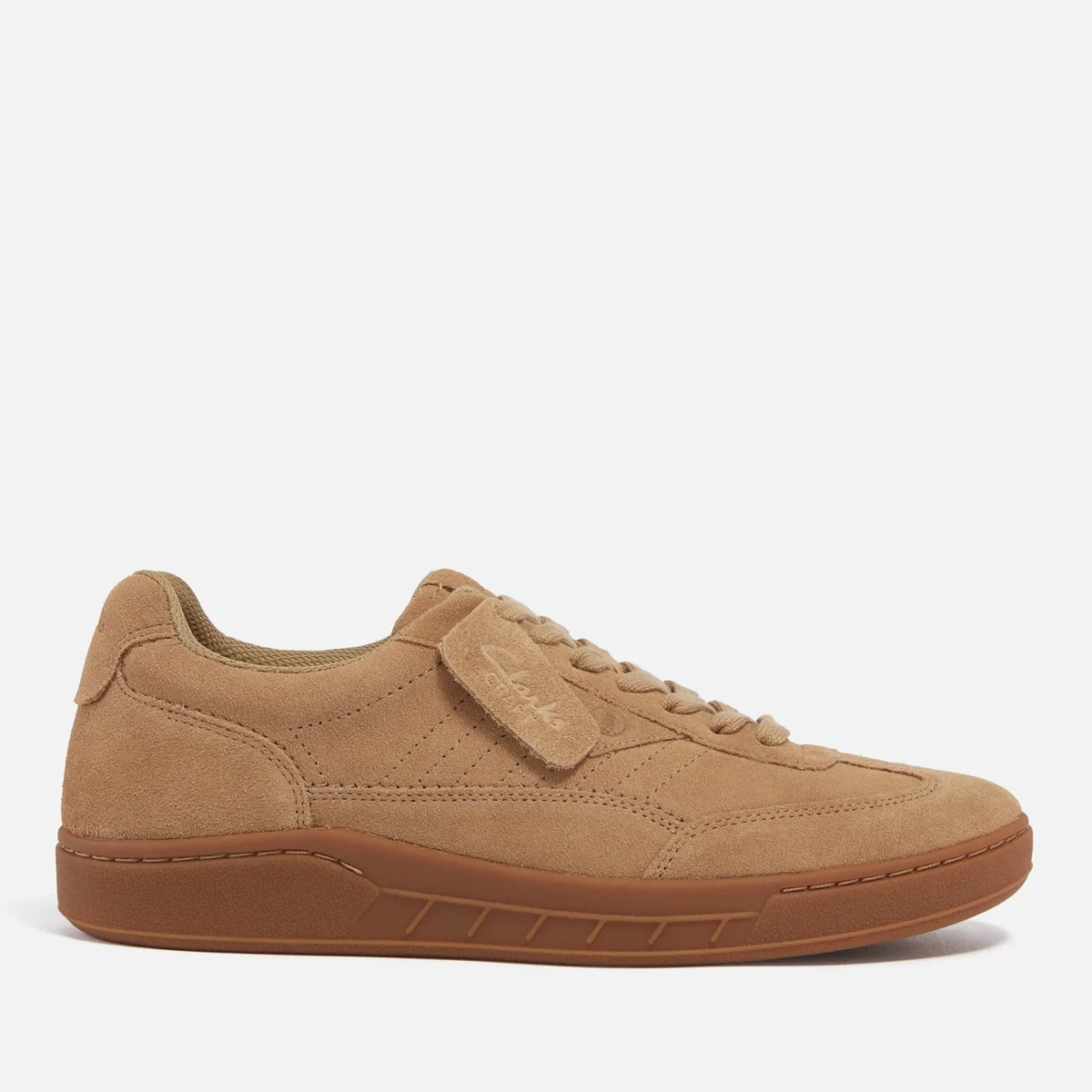 Clarks Men's Craft Rally Ace Suede Trainers Image 1