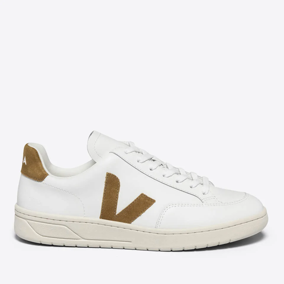 Veja Women's V-12 Leather and Suede Trainers Image 1