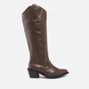 ALOHAS Women's Mount Leather Knee High Western Boots - Image 1