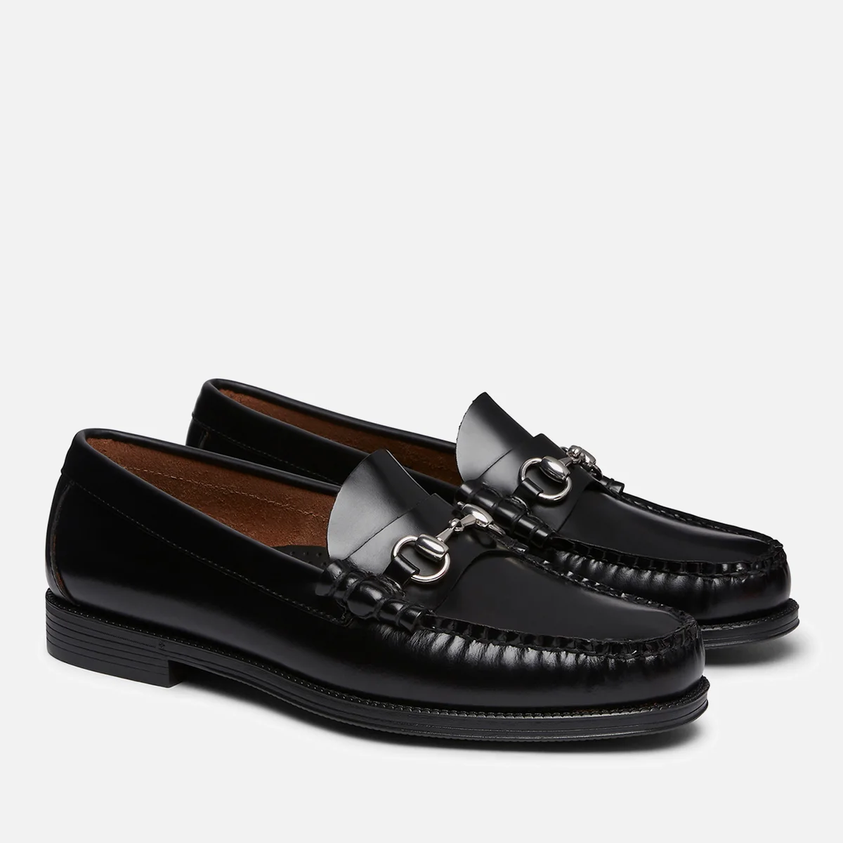 G.H.BASS Men's Easy Weejun Lincoln Leather Loafers Image 1