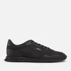 BOSS Men's Zayn Faux Leather and Canvas Trainers - Image 1