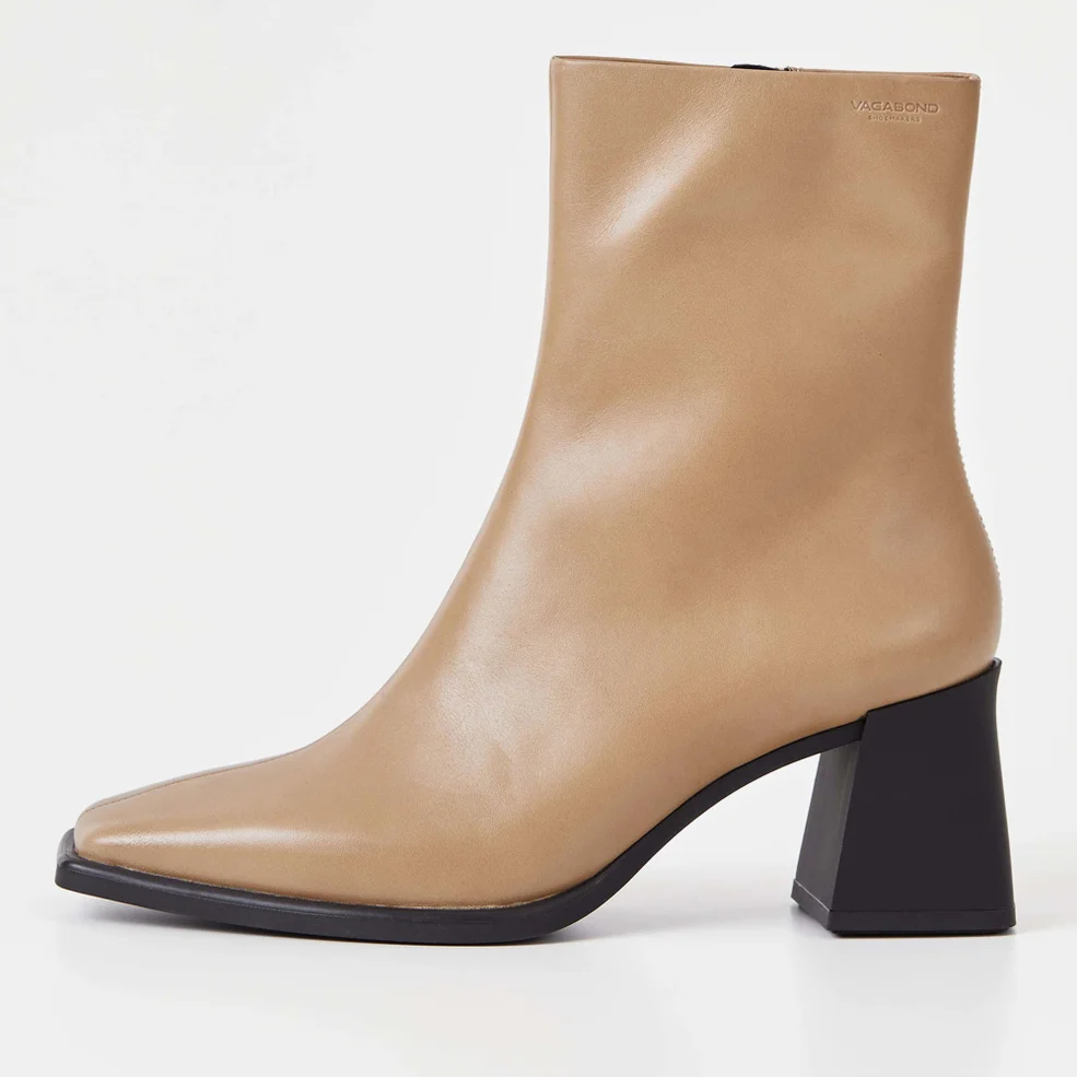 Vagabond Women's Hedda Leather Heeled Boots Image 1
