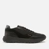 HUGO Men's Kane Leather and Faux Leather Runner Trainers - Image 1