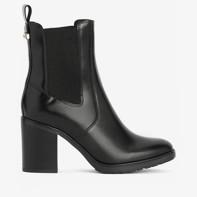 Barbour International Women's Cosmos Leather Heeled Chelsea Boots