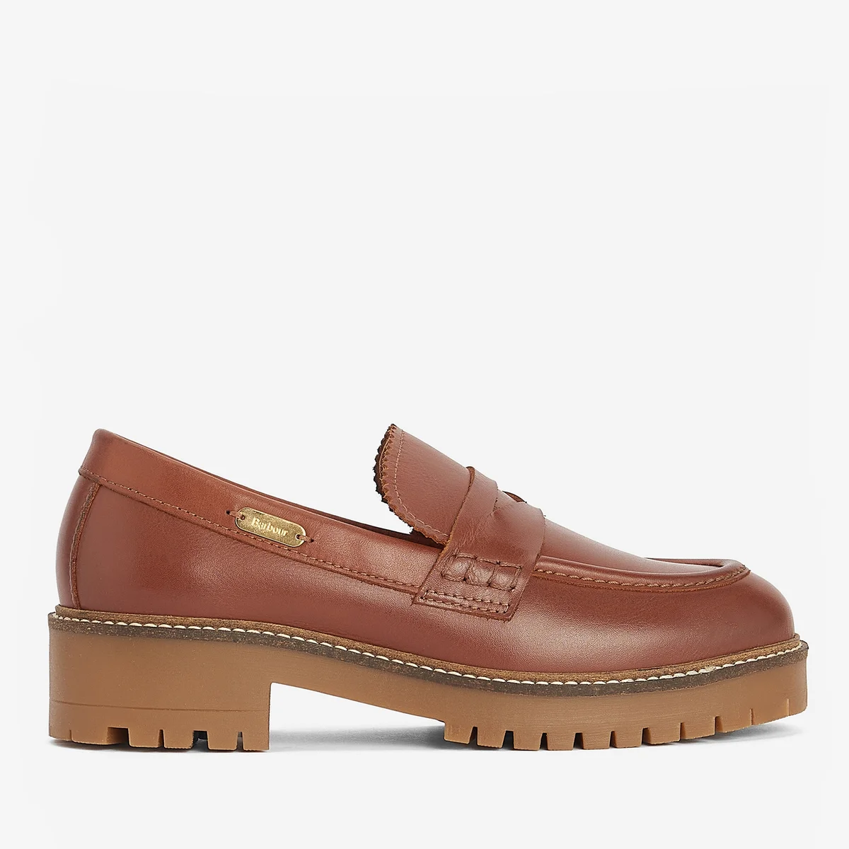 Barbour Women's Norma Leather Loafers Image 1