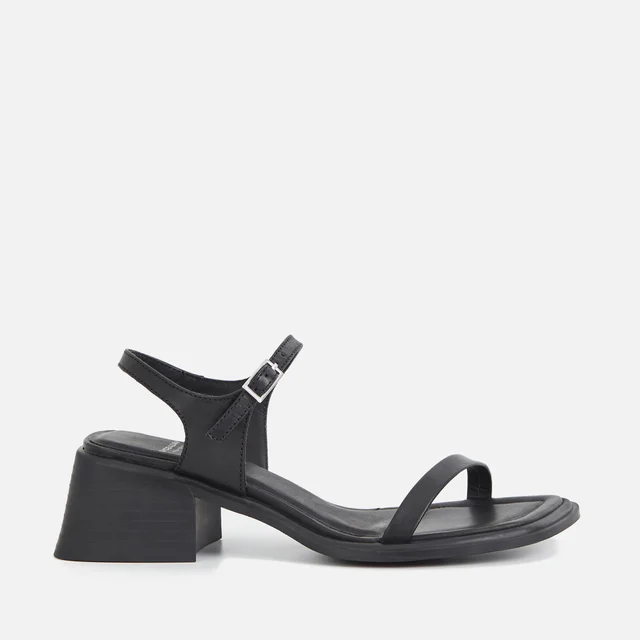 Vagabond Women's Ines Leather Heeled Sandals - Black