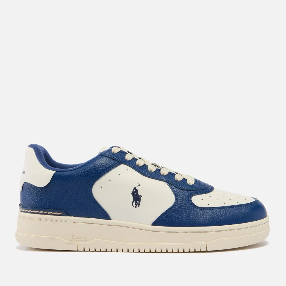 Polo Ralph Lauren Men's Master Leather Court Trainers Image 1