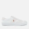 Polo Ralph Lauren Men's Sayer Canvas and Suede Trainers - Image 1