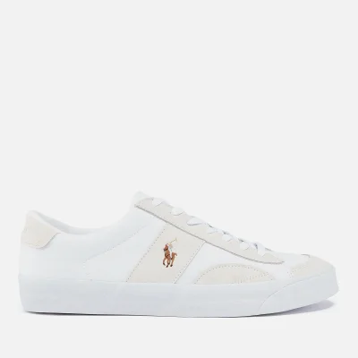 Polo Ralph Lauren Men's Sayer Canvas and Suede Trainers