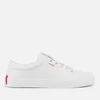 HUGO Dyer Canvas and Mesh Tennis Trainers - Image 1