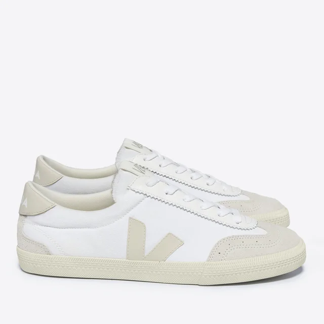 Veja Women's Volley Low Top Trainers - White/Pierre