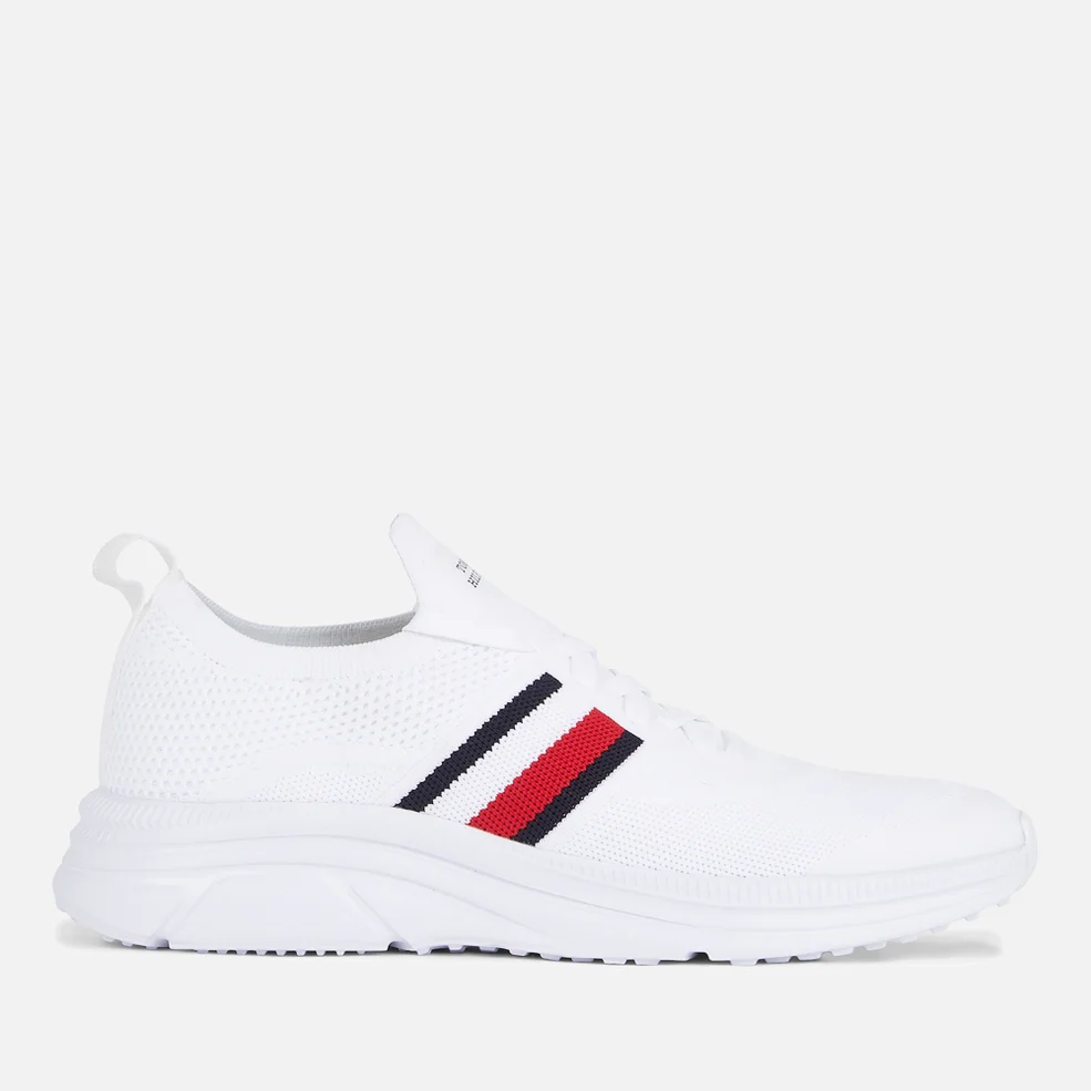 Tommy Hilfiger Men's Running-Style Leather Trainers Image 1