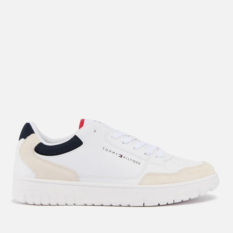 Tommy Hilfiger Men's Suede and Mesh Trainers Image 1